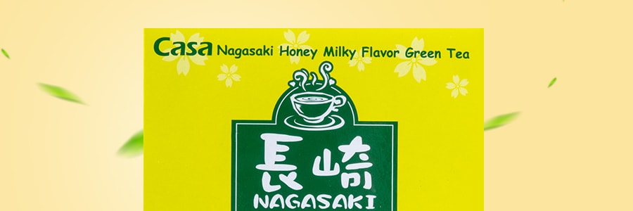 台湾CASA卡萨 长崎蜂蜜绿奶奶茶 10包入 250g