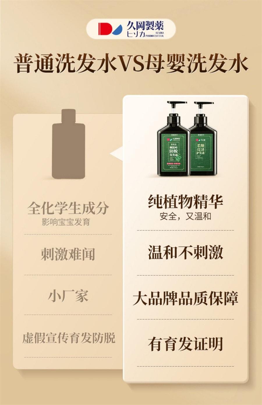 【中国直邮】 协和京品 月子孕妇用生姜洗发水防脱固发养护发洗发露护发产后脱发 洗发露500ml/瓶