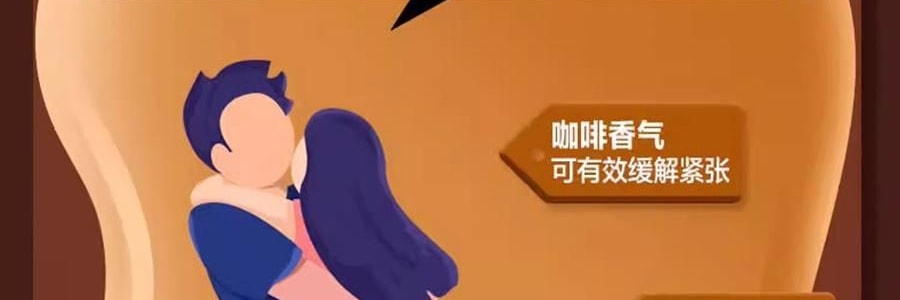 杰士邦 物理延时咖啡香避孕套 3只装