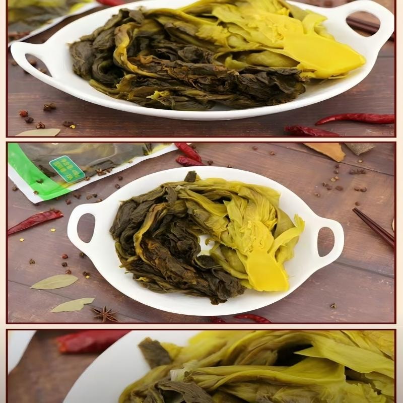 【中国直邮】  广乐食品 四川老坛酸菜整颗泡酸菜酸菜鱼调料酸菜汤酸菜面调料400g*4