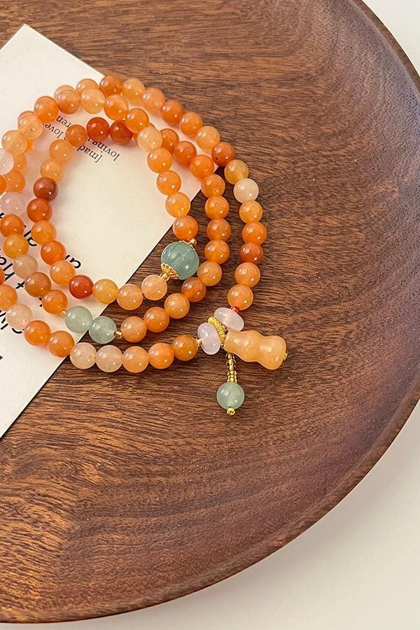 【招財納運】白玉菩提算盤珠手串 蓮蓬雙圈文玩手鍊 天然菩提子奶豆盤玩 招財轉運護身符