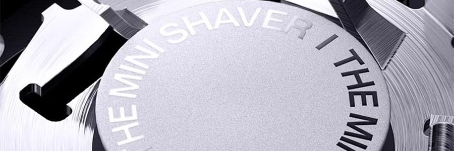 YOOSE有色 潮流便利合金刮鬍刀 男士車內專用電動迷你刮鬍刀 全身防水 男友禮物 #MINI 2.0 電鍍銀【王一博同款】