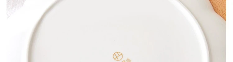 【中國直郵】LIFEASE 網易嚴選 田園手繪美式餐具系列 方盤-餃子盤-田園繁花