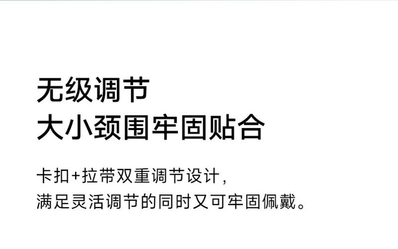 【中国直邮】  小米 米家智能颈部按摩仪肩颈部按摩仪电动揉捏脖子 深灰色 单件装
