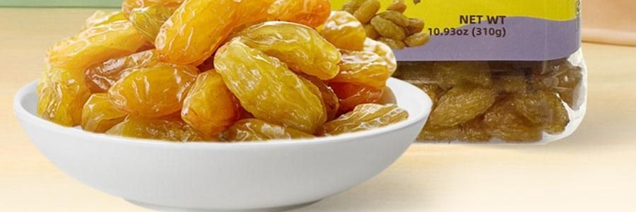 維漢 黃金葡萄乾 310g【甜潤飽滿】【健康0添加】【山姆超市同款】