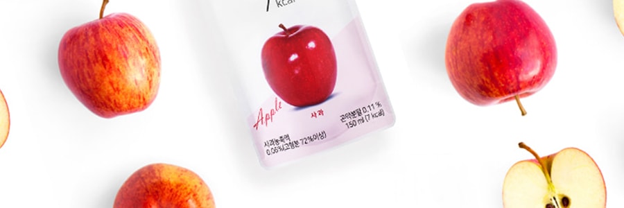 韩国DR.LIV 低糖低卡蒟蒻果冻 苹果味 150ml x10个
