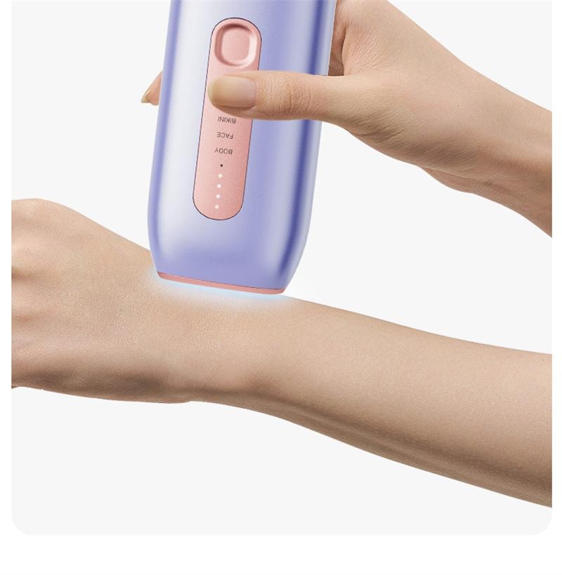 【中国直邮】 康佳 冰点蓝宝石脱毛仪唇毛腋下全身 冰点蓝宝石 香芋紫