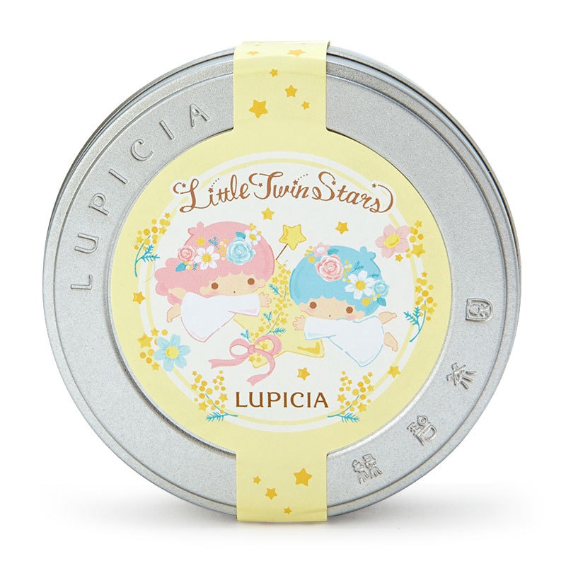 【日本直邮】日本LUPICIA绿碧茶园×三丽鸥 限量发售 甜橙红茶+LittleTwin Stars双子星联名限定玻璃杯组合套装  1套装