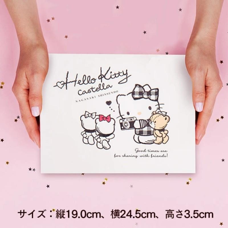 【日本直邮】日本 长崎 心泉堂 白色特别版hellokitty 卡斯提拉蛋糕4个装