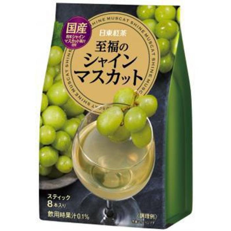 【日本直郵】日東紅茶 NITTOH TEA 日本晴王香印提子水果茶 8袋裝