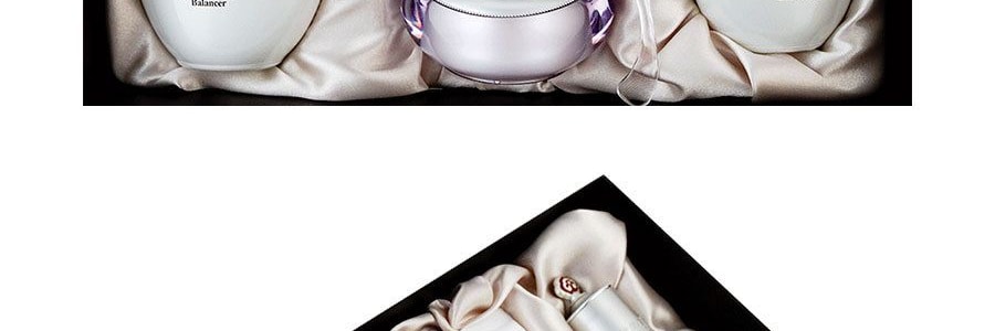 韓國THE HISTORY OF WHOO後 拱辰享:雪玉凝系列禮盒 水乳霜6件套 提亮美白淡斑祛痘印