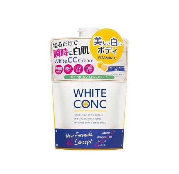 日本 White Conc 身体美白润肤露CC霜 200g
