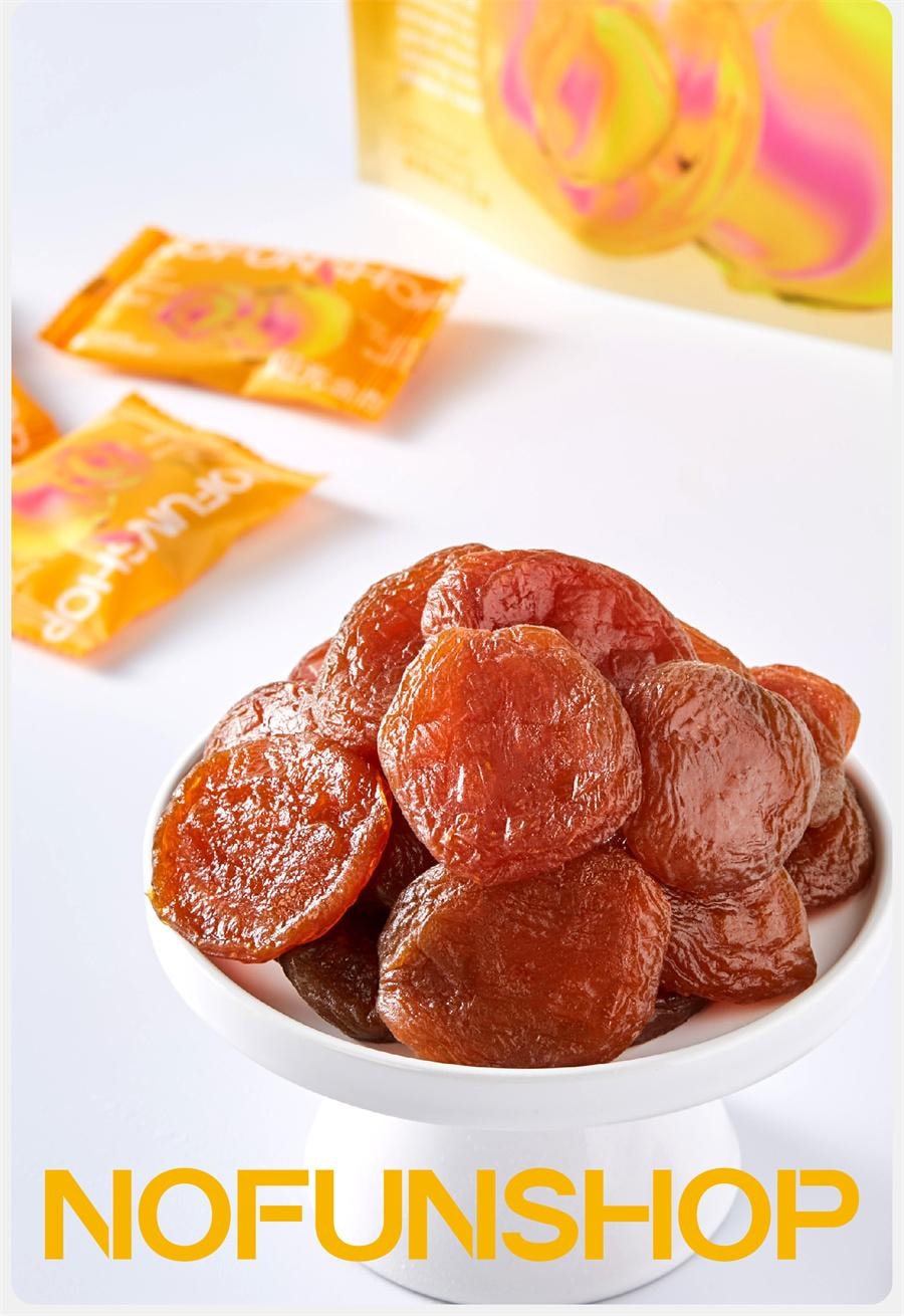 【中国直邮】  无趣的店 阳光金杏干 杏脯果干果脯办公室追剧解馋健康小零食80g/袋