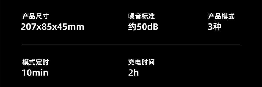 BREO倍轻松 头皮按摩养发健发梳 上药导入梳 经络梳 红外光生发仪 #深空黑 高级内敛 【易烊千玺代言 旺旺同款】