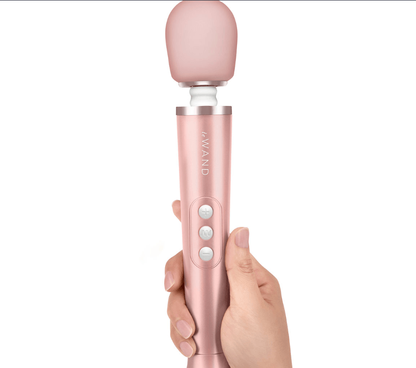 Petite Rechargeable Vibrating Massager - Rose Gold