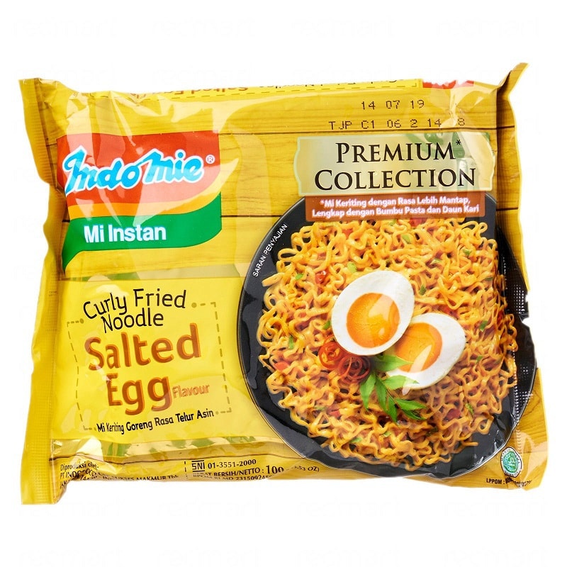 Curly Fried Noodle Salted Egg Flavour 100g