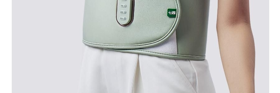 7C七西 腰部按摩器按摩腰带 热敷舒缓劳损腰托突出护腰带腰椎仪 远山紫R31