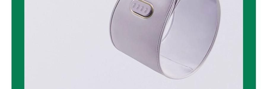 7C七西 腰部按摩器按摩腰带 热敷舒缓劳损腰托突出护腰带腰椎仪 远山紫R31