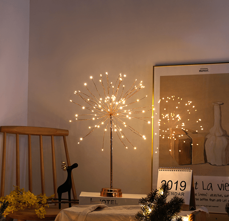 【中国直邮】简微娜 2019圣诞节礼物创意小礼品蒲公英 白光#1件