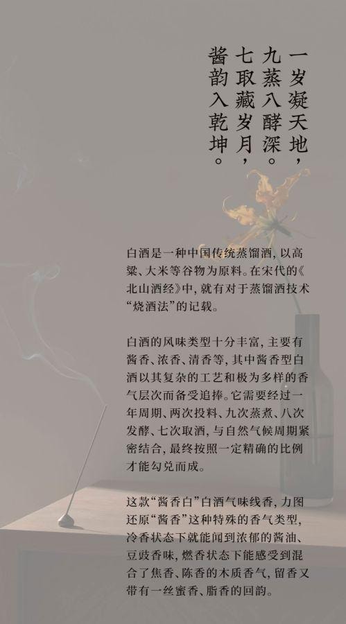 知时 节日礼物 国酒系列线香 酱香白 10克 约40支