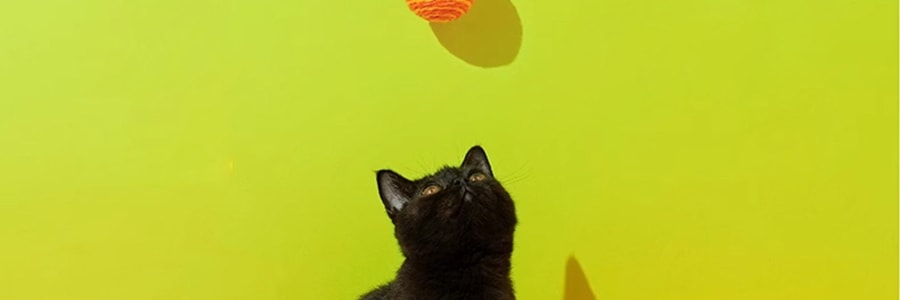 ZEZE 橘子大吉麻绳球玩具 猫咪玩具