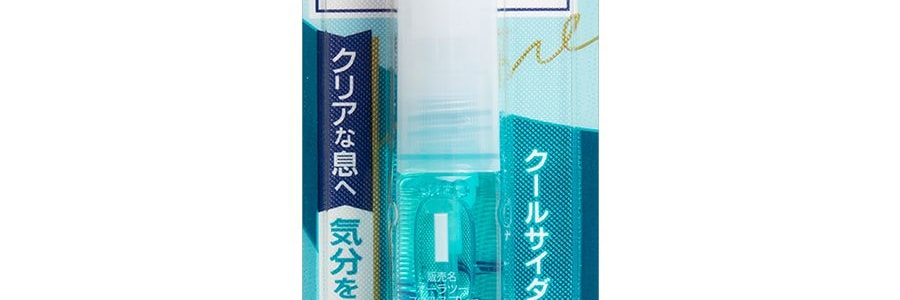 日本SUNSTAR ORA2 皓樂齒 口氣清新劑 薄荷蘇打味 6ml 永野芽鬱 薑梓新代言【明星同款】
