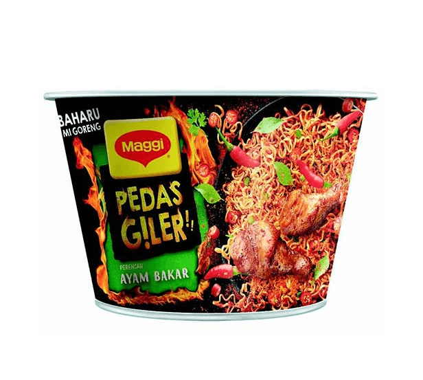 Pedas Giler Grilled Chicken Instant Noodles 98g