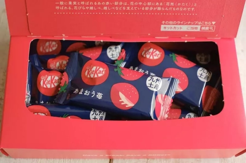 【日本直郵】 KIT KAT地理限定 九州限定 草莓口味巧克力威化 10枚裝