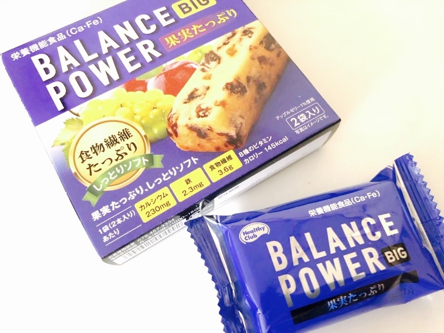 Dhl直发 日本直邮 日本healthy Club旗下balance Power Big系列低营养饱腹代餐饼干葡萄干口味2包入 亚米