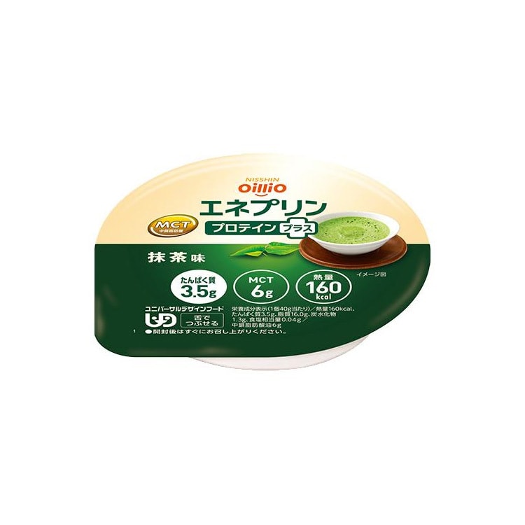【日本直效郵件】NISSIN日清 oillio 抹茶口味布丁 40g