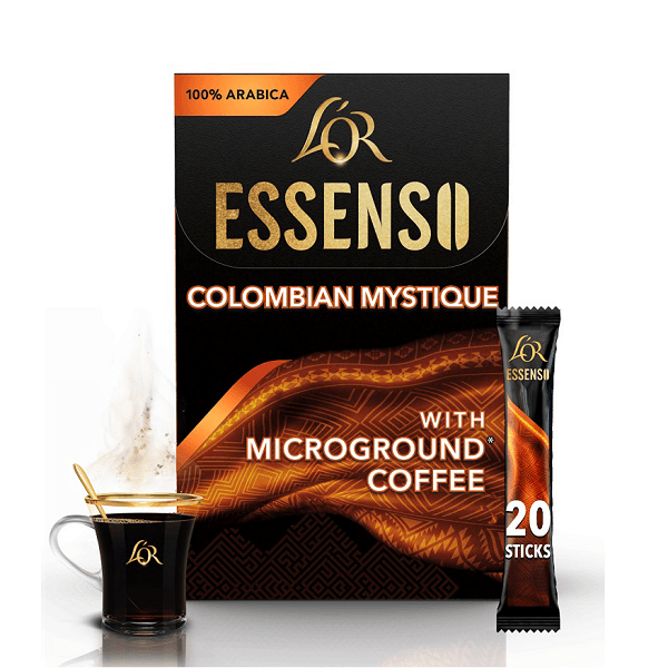 L’OR ESSENSO Microground  Black Coffee Colombian Mystique 20x 2g
