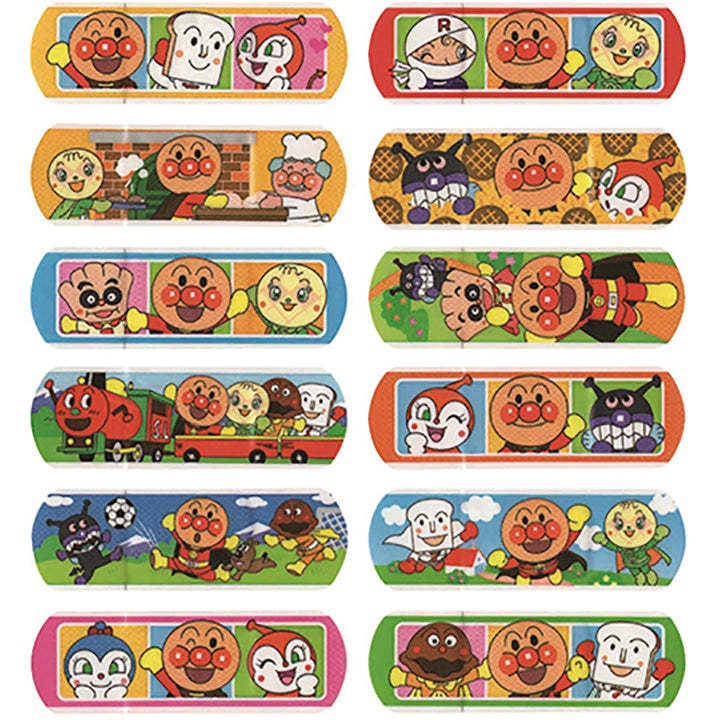 【日本直郵】日本 池田MUHI 麵包超人卡通 兒童防水創可貼 20片