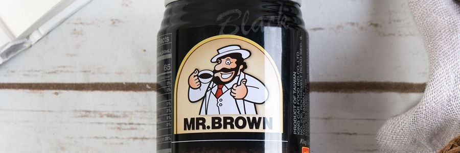 台灣MR.BROWN伯朗 三合一咖啡即飲品 醇黑風味 240ml