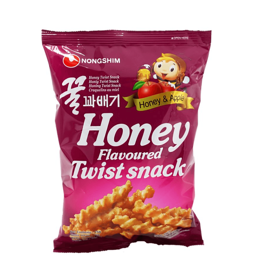 【马来西亚直邮】韩国 NONGSHIM 农心 蜂蜜味麻花薯片 75g