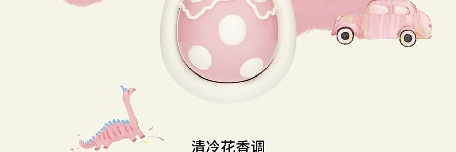 QILI其裡 車用香氛 清冷花香調 矽膠背夾易安裝 霧與蓮 3g*2