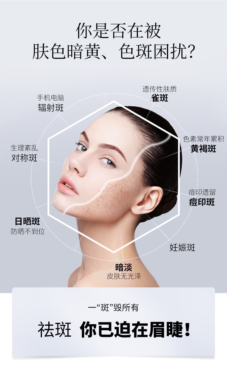 【中國直郵】國藥 日出傾城美白淡斑液 30ml