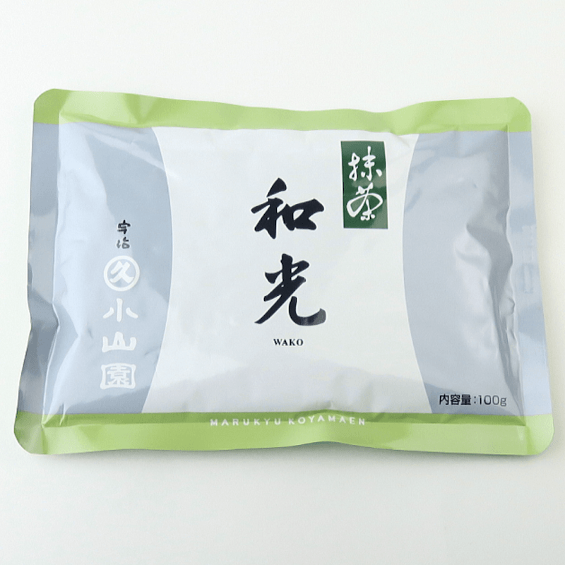 【日本直郵】現貨 丸久小山園 宇治和光(高級別)無糖抹茶粉茶道用 烘焙甜點用 100g袋裝