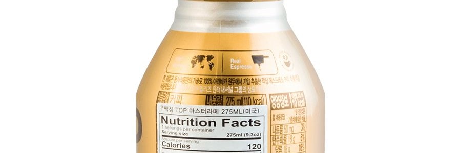 韓國MAXIM麥馨 TOP 奶香拿鐵咖啡 275ml 機智的醫生生活同款 孔侑同款