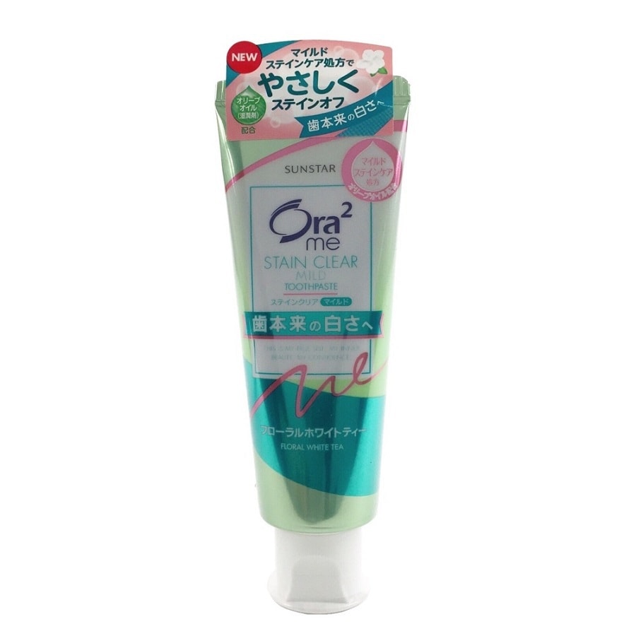 日本SUNSTAR ORA2 茉莉亮色淨白牙膏 130g