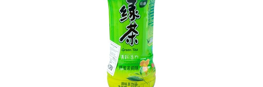 康師傅 綠茶 低糖版 蜂蜜茉莉口味 500ml 【新舊包裝隨機發】