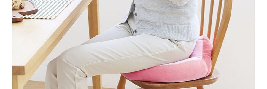 日本COGIT 支撐背部 骨盆矯正 美臀坐墊 #粉紅色 特殊設計支撐背部 降低骨盆壓力 360度支撐骨盆 透氣親膚
