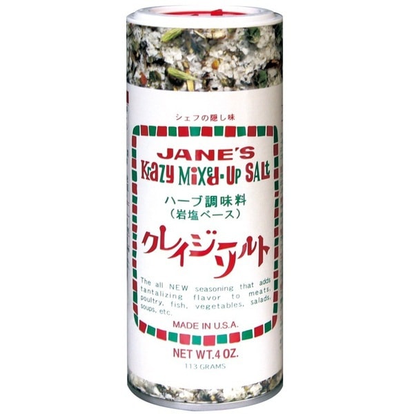 【日本直邮】日本 KRAZY SALT 岩盐&草本盐 调味料 113g