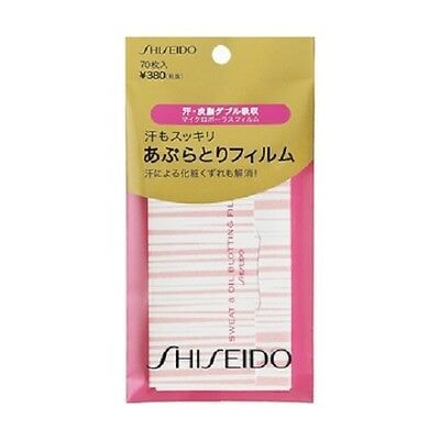 Shiseido Sweat & Oil Blotting Film Paper 70 sheets High Quality