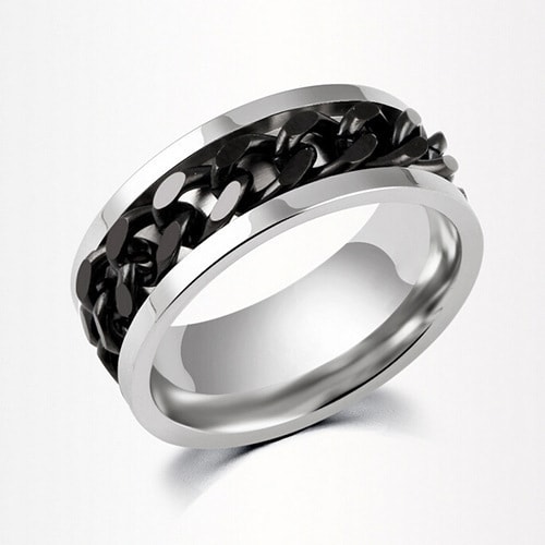 Cinderella's choice of stainless steel jewelry #black No.11