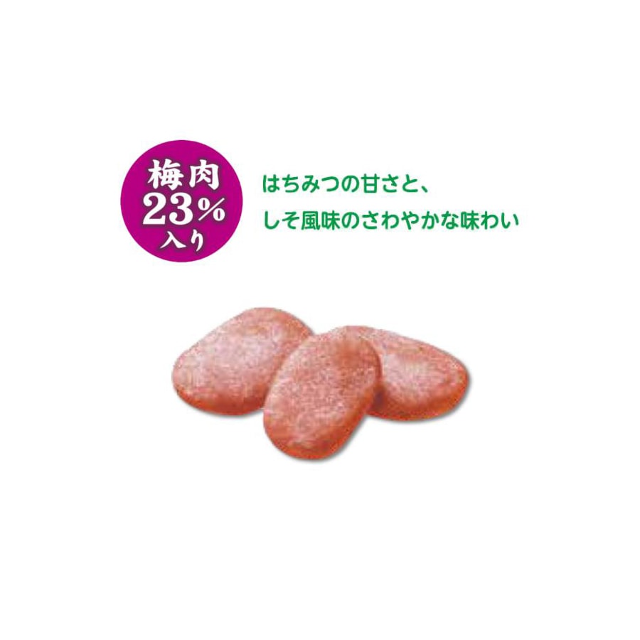 【日本直邮】NATORI 纳多利 紫苏风味 梅子软糖 加入23%梅肉 27g