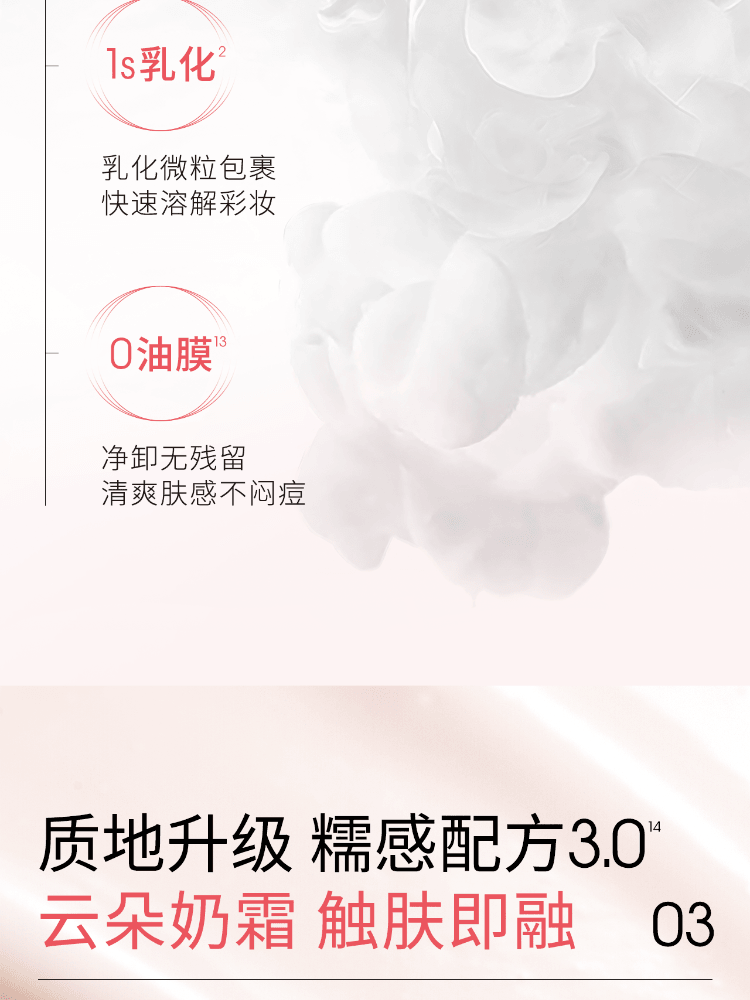 【中国直邮】 ddg 荔枝卸妆膏 3.0温和深层清洁不糊眼卸妆油乳敏肌 110ml/盒