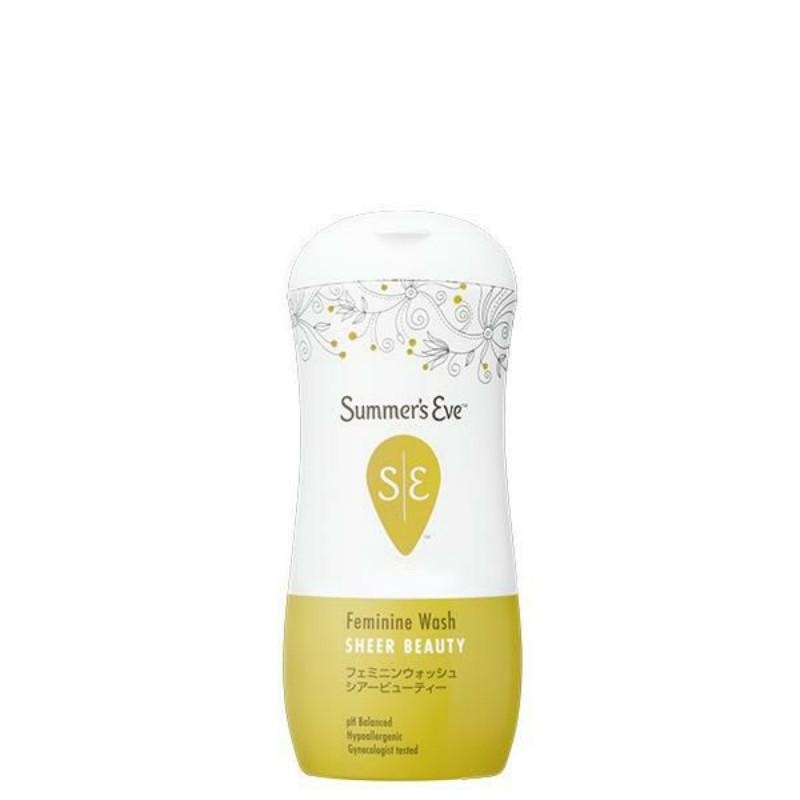 【日本直效郵件】日本Summer's Eve 女性私密清洗液 弱酸性低刺激 去除暗沉 保濕 黃色款 溫柔白花香 237ml
