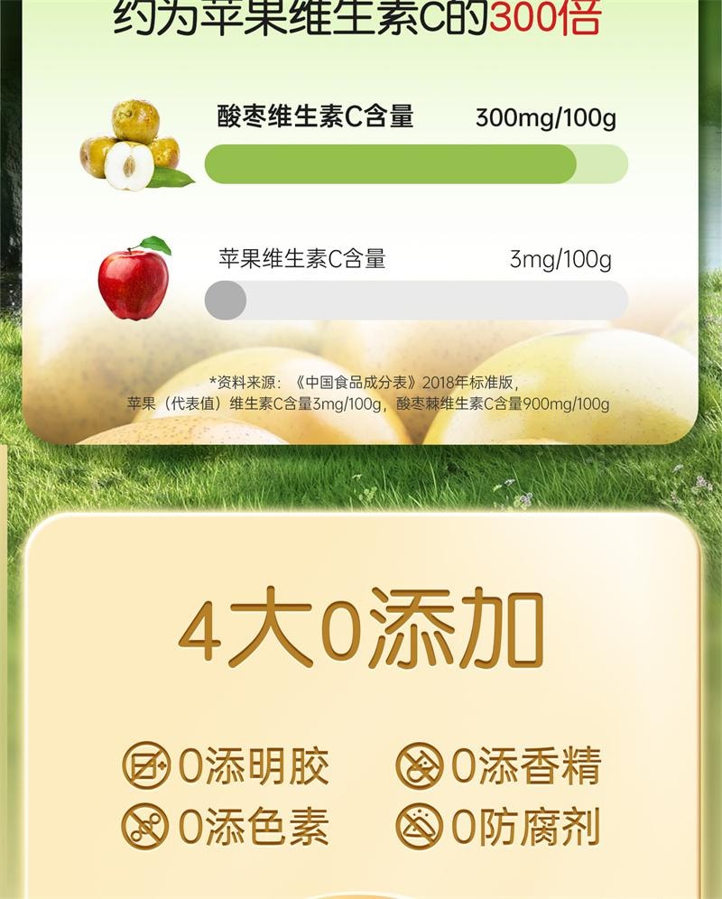 【中国直邮】  孕小饱 酸枣糕孕妇零食缓解孕吐神器孕反枣片酸味营养健康蜜饯果脯 160g/盒