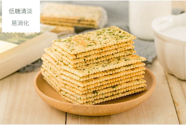 seaweed flavor soda biscuit 360g