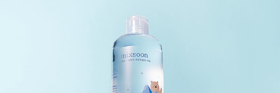 韩国MIXSOON纯 冰川水透明质酸精华爽肤水 弹力补水 保湿滋润 300ml 敏感肌可用
